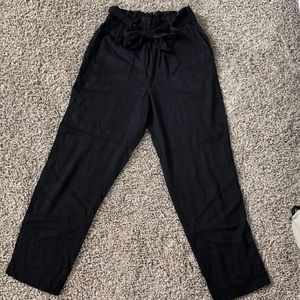 H&M- Black Wide-legged Pants